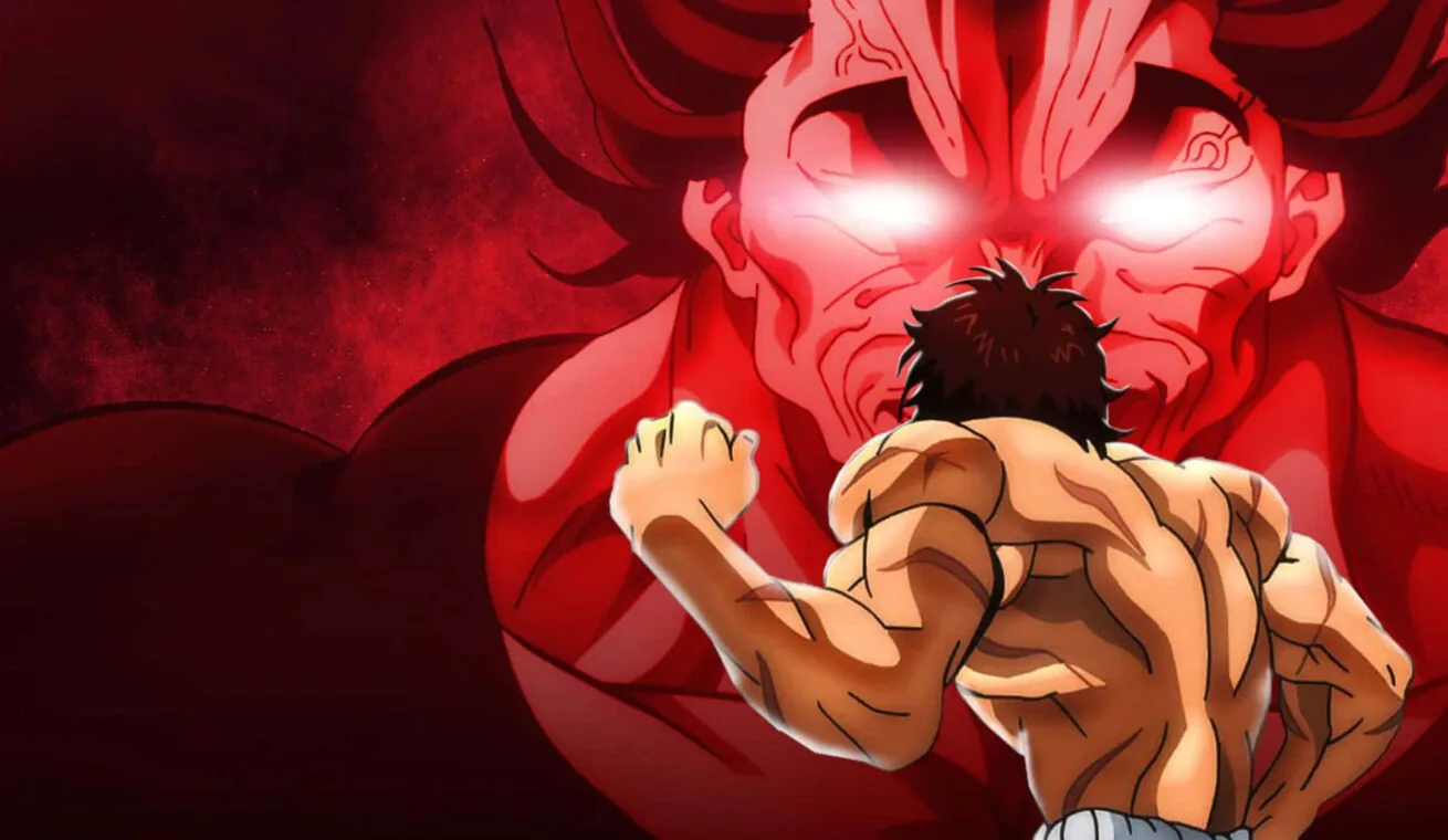 Большой постер аниме Боец Баки